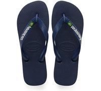 Havaianas Brasil Logo Flip Flops Bleu marine 0555 6/7 39/40 Unisex