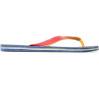 Havaianas Brasil Logo Flip Flops Navy Blue/Red 11/12 Unisex