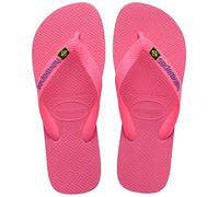 Havaianas Brasil Logo (Mini Me) Mixte enfant FlipFlop Crystal Rose 23 EU