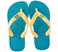 Havaianas Brasil Logo (Mini Me) Mixte enfant FlipFlop Vibe Green 23 EU