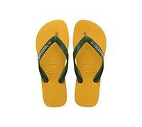 Havaianas Brasil Logo Mixte, Jaune (Banana Yellow), 29/30
