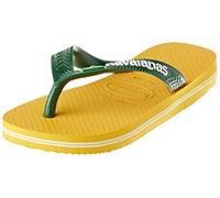 Havaianas Brasil Logo Mixte, jaune (Pop Yellow), 23/24