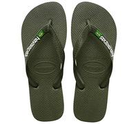 Havaianas Brasil Logo Mixte, Vert/Vert, 25/26