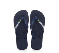Havaianas Brasil Logo, Protège-orteils mixte adulte, Bleu (Navy Blue), 43/44 EU