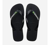 Havaianas - Brasil Logo - Tongs Black / Black - BR 39 - 40