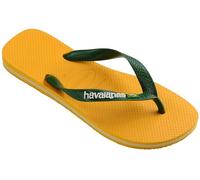 Havaianas - Brasil Logo, Tongs Iconiques, Confortables et Durables, Lanières avec le Drapeau du Brésil et Semelle Antidérapante aux Bandes Colorées, Adultes Unisexe