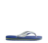 Havaianas - Brasil Logo, Tongs Iconiques, Confortables et Durables, Lanières avec le Drapeau du Brésil et Semelle Antidérapante aux Bandes Colorées, Adultes Unisexe