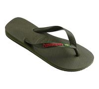 Havaianas Brasil Logo Mixte, Vert, 33/34