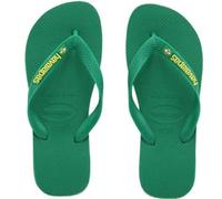 Havaianas - Brasil Logo, Tongs Iconiques, Confortables et Durables, Lanières avec le Drapeau du Brésil et Semelle Antidérapante aux Bandes Colorées, Adultes Unisexe