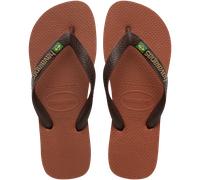 Havaianas - Brasil Logo - Tongs Rust / Dark Brown - 37 - 38