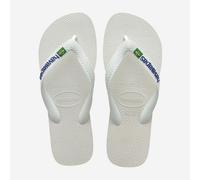Havaianas Brasil Logo Mixte Flipflop White 43 EU