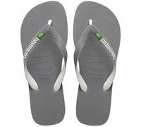 Havaianas Brasil Mix Mixte FlipFlop Steel Grey/White/White 41 EU