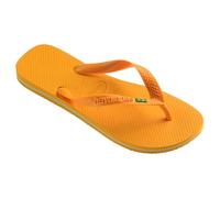 Havaianas - Brasil, Tongs Classiques, Confortables et Durables, Hommage à la Coupe du Monde 1998, Lanières avec le Drapeau du Brésil, Semelle Antidérapante aux Couleurs du Brésil, Adultes Unisexe