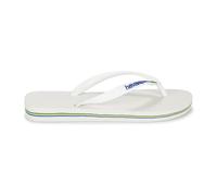 Havaianas Brazil Logo Tongs Claquettes Hommes Couleur Blanc Taille 43/44