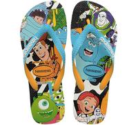 Havaianas - Disney Stylish, Tongs Confortables, Légères et Résistantes, Designs Disney et Pixar, Lanières Larges, Adultes Unisexe