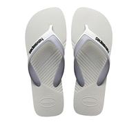 Havaianas Casual 2.0, Tongues Homme, Blanc Blanc et Gris Glacé, 39 EU