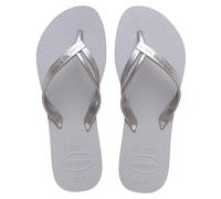Havaianas - Elegance, Tongs Élégantes, Durables et Confortables, avec Lanières Élégantes et Semelle Antidérapante, Femme, Gris, 35-36