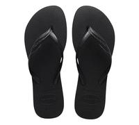 Havaianas - Fantasia, Tongs Confortables, Durables et Élégantes, Lanières Métallisées avec Croisement sur le Côté, Femme Noir 41/42 EU