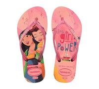 Havaianas Fille Kids Slim Princess Sandale, Ballet Rose, 2/2.5 UK Child