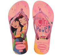 Havaianas Fille Kids Slim Princess Sandale, Ballet Rose