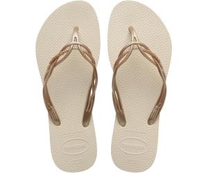 Havaianas - Flash Sweet, Tongs Confortables, Durables et Élégantes, Lanières Croisées et Sculptées, Semelle Fine Antidérapante, Femme