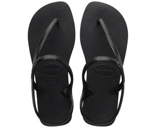 Havaianas - Flash Urban, Sandales Confortables, Élégantes et Polyvalentes, Fermeture à la Cheville, Lanières Métallisées Croisées, Femme