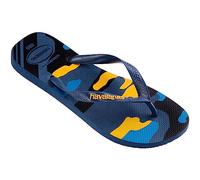 Havaianas Garçon Hav. Top Camu (Mini Me) Tongues, Indigo Blue, 31/32