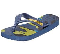 Havaianas Garçon Hav. Top Camu (Mini Me) Tongues, Indigo Blue, 33/34