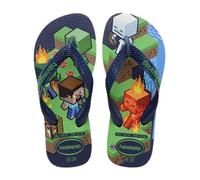 Tongs enfant garcons Havaianas KIDS MINECRAFT Bleu 29 / 30
