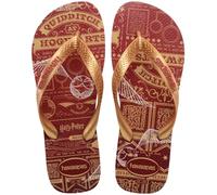 Havaianas - Harry Potter, Tongs Confortables, Durables et Légères, Semelle avec Éléments Iconiques du Quidditch, Adultes Unisexe