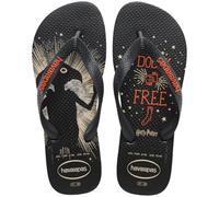 Havaianas - Harry Potter, Tongs Confortables, Durables et Légères, Semelle avec Motif de Caractère Iconique Dobby, Adultes Unisexe