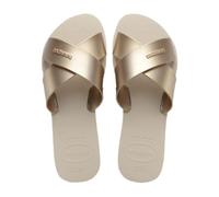 Sandales femmes Havaianas AQUA METALLIC Doré 39 / 40