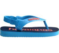 Havaianas Hav. Baby Logomania Salmon 19 Flip Flops Unisex Kids Multiple 5C Unisex