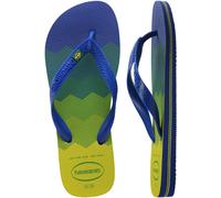 Havaianas Mixte Brasil Fresh Tongues, Bleu Marine, Bleu Marin, 41 EU