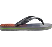Havaianas Brasil Fresh, Tongs unisexes pour adultes, Gris acier, 4.5/5 UK