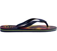 Havaianas Hav. Brasil Fresh Navy Blue/Navy Bl Flip Flops Unisex Kids Bleu 1/2 Unisex