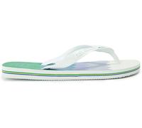 Havaianas Hav. Brasil Fresh Rose Gum 33/34 Flip Flops Womens Blanc 1/2 Female