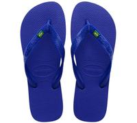 Havaianas Hav. Brasil Logo Citrus 23/24 Tongs Unisexe pour Adulte, Bleu Marine, 39/40 EU