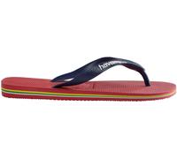 Havaianas Brasil Logo Mixte, Rouge, 29/30