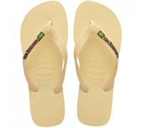 Havaianas HAV.Brasil Logo Sandales unisexe pour adulte, Crème au beurre, 39/40 EU