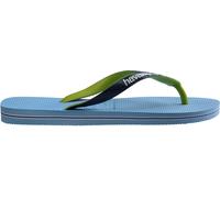 Havaianas Hav. Brasil Mix Leaf Green/Marine B Flip Flops Womens Lavender Blue 6/7 Female