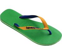 Havaianas Hav. Brasil Mix Leaf Green/Marine B Flip Flops Womens Vert Feuille/Bleu 10/11C Female