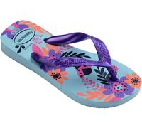Havaianas Hav. Kids Flores Beige 27/28 Flip Flops Unisex Eau bleue 1/2 Unisex