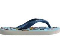 Havaianas Hav. Kids Minecraft White/Blue Comf Flip Flops Womens Blanc/Bleu 10/11C Female