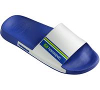 Havaianas Hav. Slide Brasil Black 35/36 Flip Flops Womens Bleu Marine 5 Female