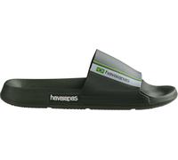 Havaianas Hav. Slide Brasil Black 35/36 Flip Flops Womens Vert 6/7 Female