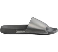 Havaianas Hav. Slide Classic Metallic Crocus Flip Flops Womens Gris acier 3/4 Female