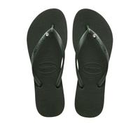 Havaianas HAV.Slim Crystal Sw II Sandales pour femme, Vert olive, 43/44 EU