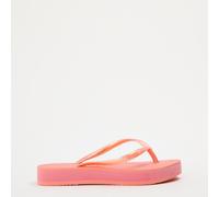 Havaianas Hav. Slim Flatform Golden 33/34 Flip Flops Girls Peach Rose 1/2 Female