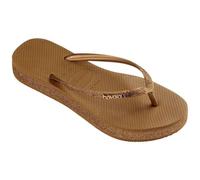 Havaianas Hav. Slim Flatform Sparkle Colour Bronze